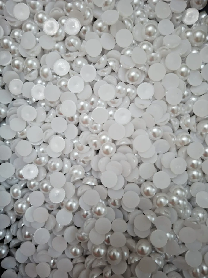 10mm yarım inci beyaz 20 gr. - thelavendercandle.com