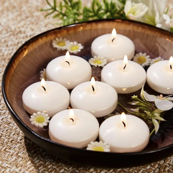 beyaz mum - thelavendercandle.com