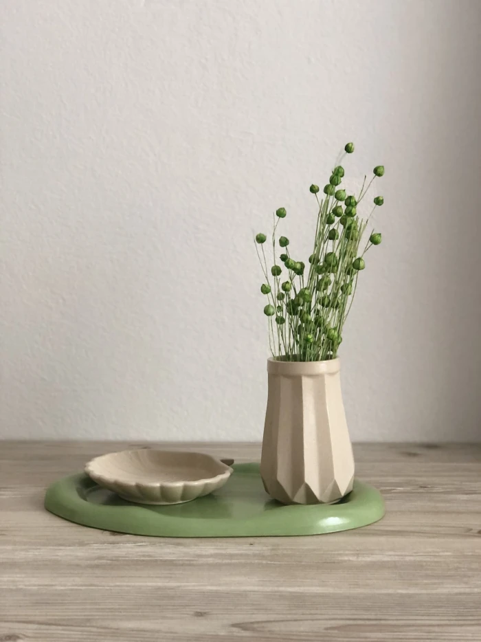 tabaklı süs - thelavendercandle.com