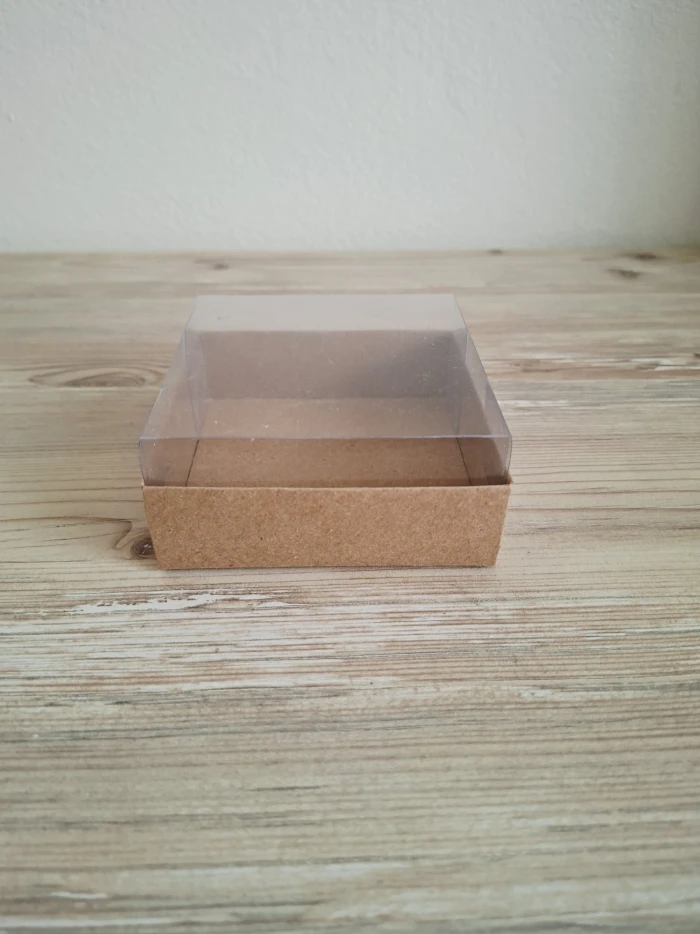 9×9×4 Kraft kutu 50 adet - thelavendercandle.com