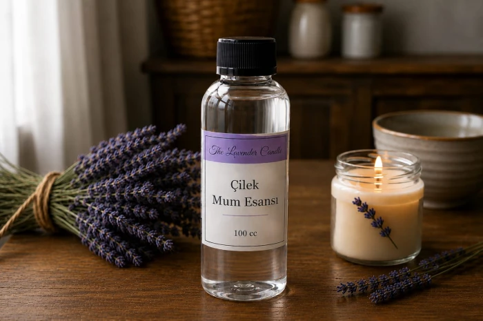 çilek mum esansı 100cc - thelavendercandle.com