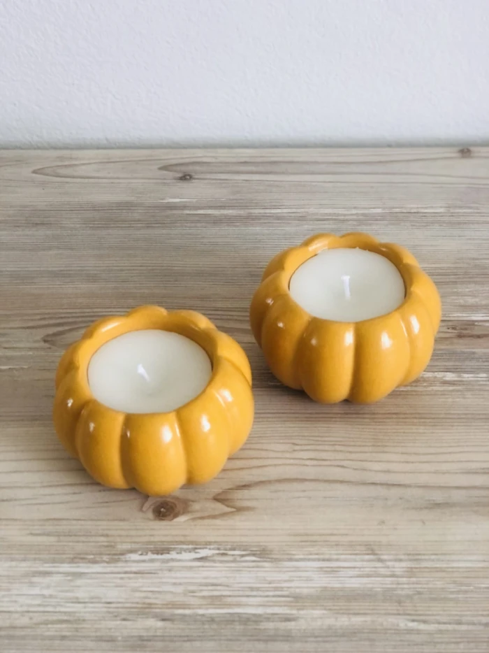 sarı mum - thelavendercandle.com