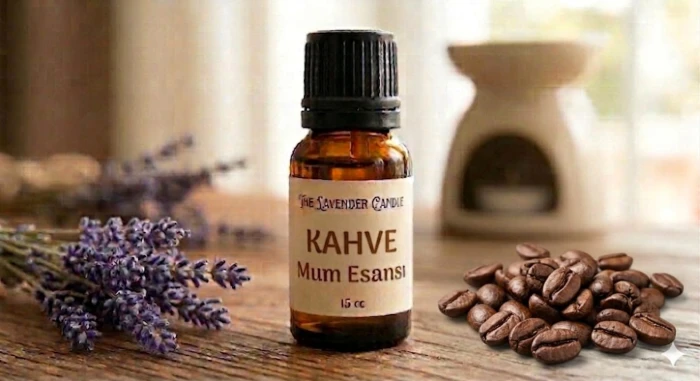kahve mum esansı 15cc. - thelavendercandle.com