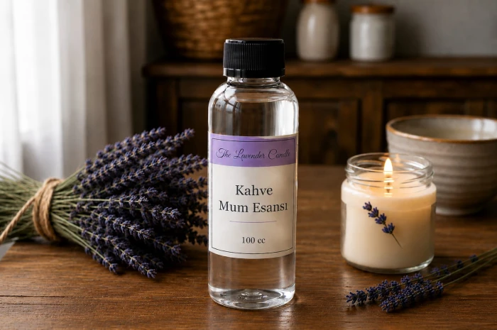 kahve mum esansı 100cc. - thelavendercandle.com