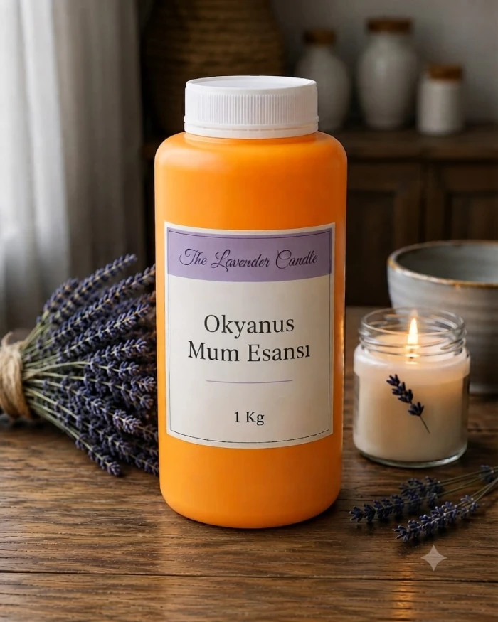 okyanus mum esansı 1 kilo - thelavendercandle.com
