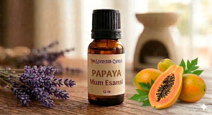 papaya mum esansı 15cc. - thelavendercandle.com