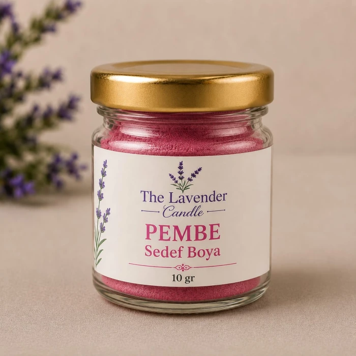 pembe sedef boya - thelavendercandle.com