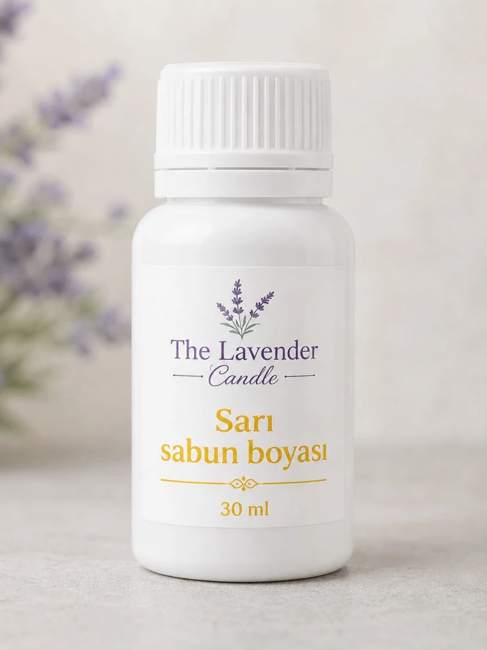 sarı sabun boyası - thelavendercandle.com