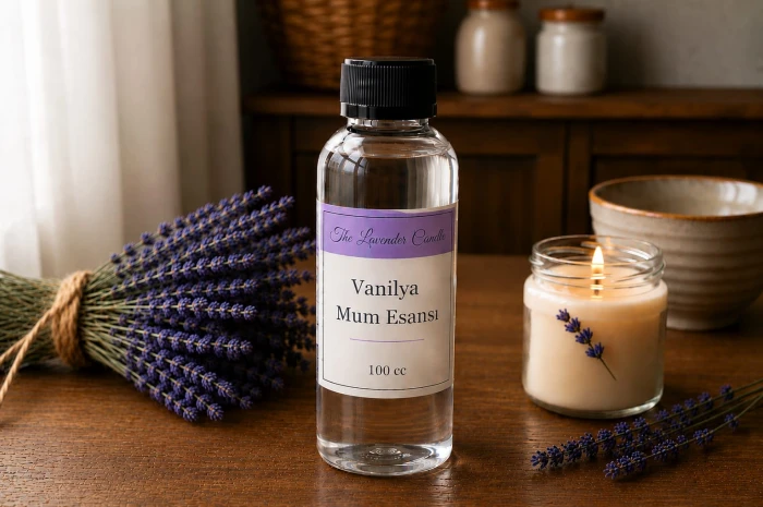 vanilya mum esansı 100cc. - thelavendercandle.com