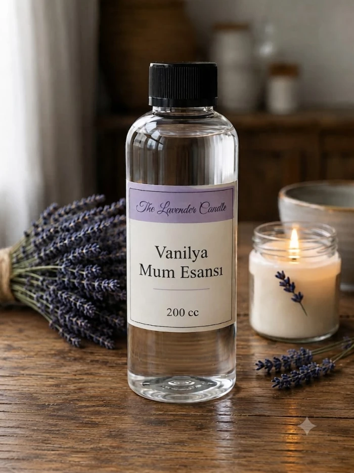 vanilya mum esansı 200cc. - thelavendercandle.com
