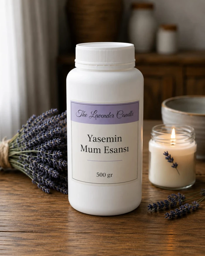 yasemin mum esansı 500gr. - thelavendercandle.com